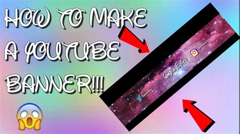 make your own youtube banner